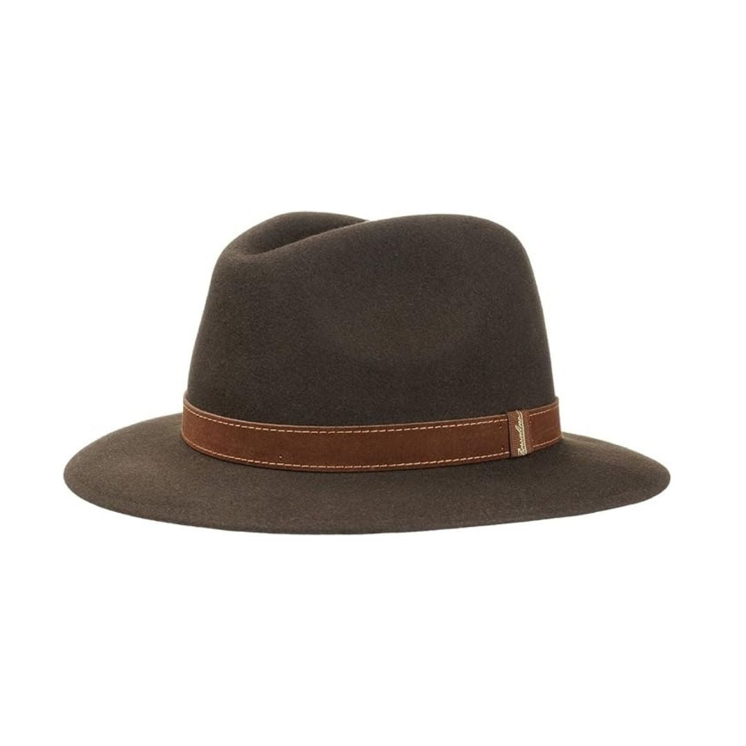 Cappello fedora verde